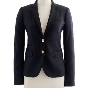 J. Crew Schoolboy Blazer (Navy Blue)